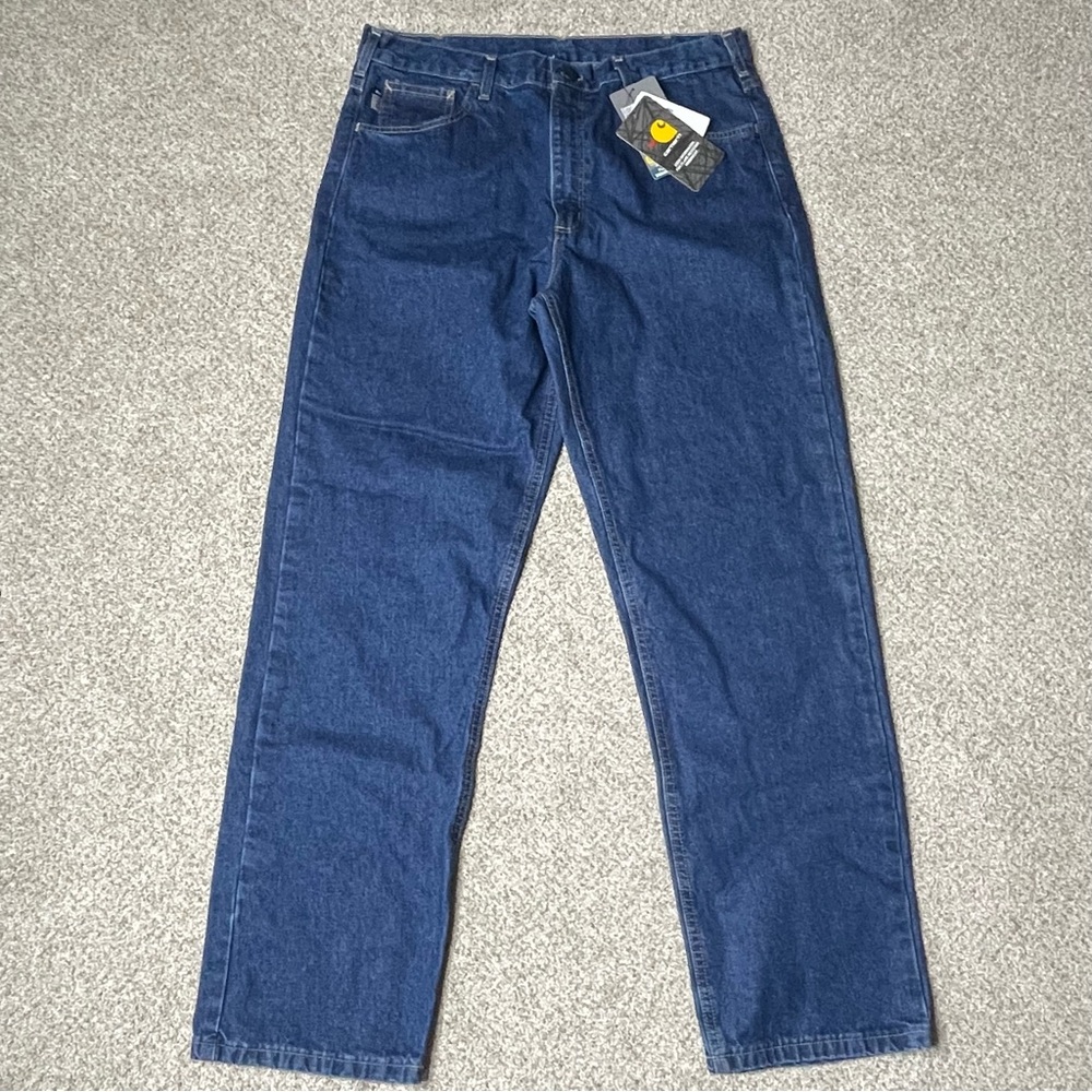 Carhartt Flame Resistant FR Workpant Jeans Men's SZ 36x32